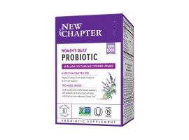 New Chapter Women’s Daily Probiotic, 30 vege caps (Expiry: Nov 2025) New Chapter Women’s Daily Probiotic, 30 vege caps (Expiry: Nov 2025)